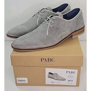 Parc City Boot Co Forsyth Grey Suede PA020-07 Dress Shoe Men’s 10.5